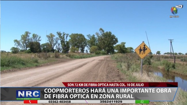 La Cooperativa de Morteros llevará fibra óptica a escuelas rurales en Córdoba
