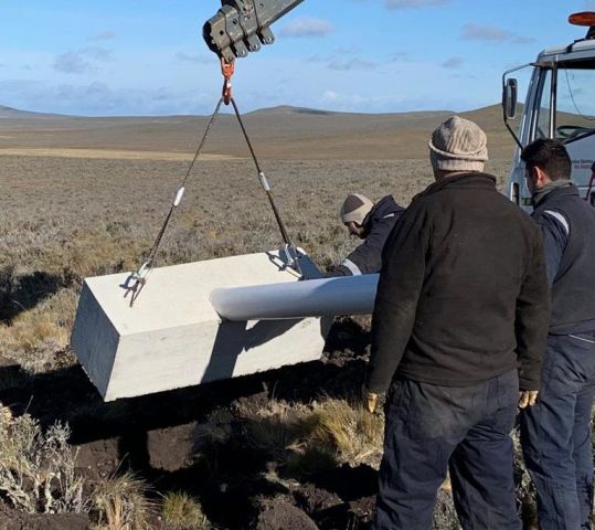 Instalarán la primera turbina eólica en Tierra del Fuego