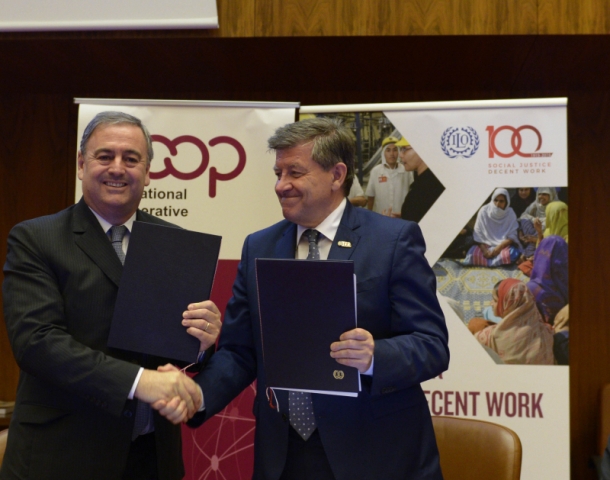 El cooperativismo y la OIT firmaron un nuevo MoU 1