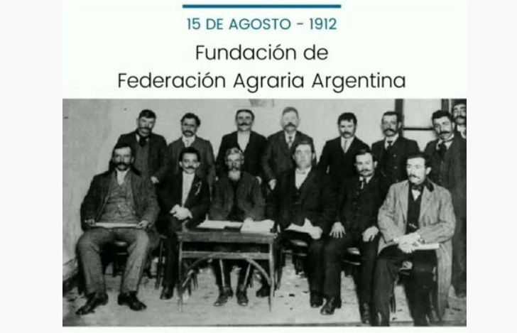 Celebran los 108 años de Federación Agraria Argentina