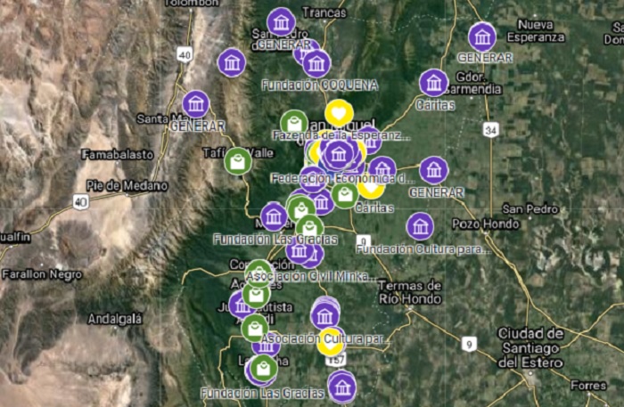 Impulsaron mapa interactivo sobre iniciativas solidarias
