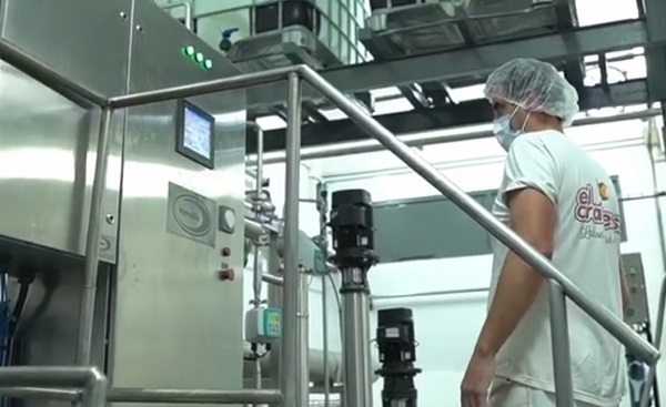Ponen en marcha equipo de nanofiltrado que permite reutilizar suero lácteo