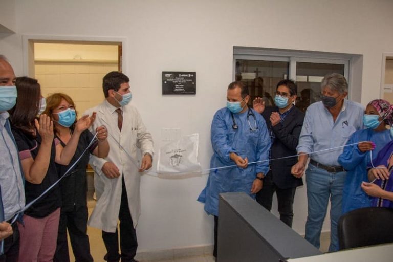 Inauguraron mejoras en el Hospital de Santa Rosa de Calamuchita