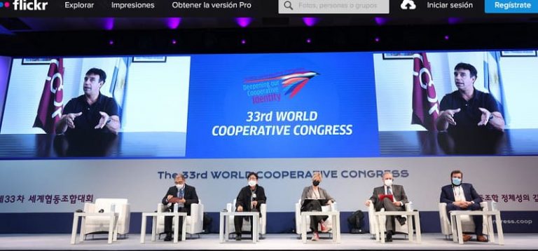 Jornadas y conclusiones históricas en 33º Congreso Cooperativo Mundial1