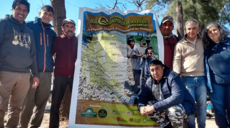 Realizan la primera Algarrobeada Provincial de Santiago del Estero
