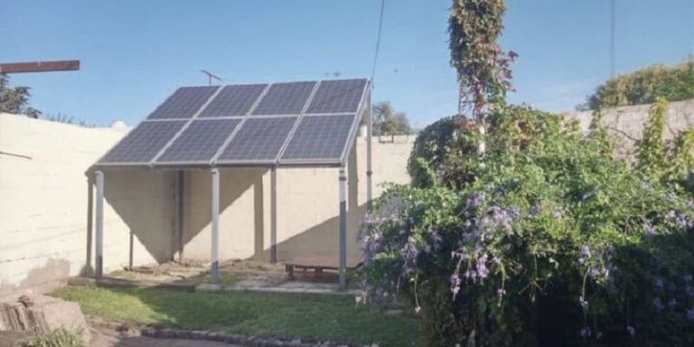 Ya instalaron paneles solares en 50 casas 1
