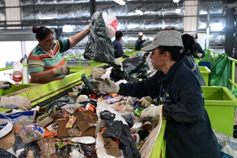 Alcanzaron el número de 500 toneladas destinadas a la industria del reciclado