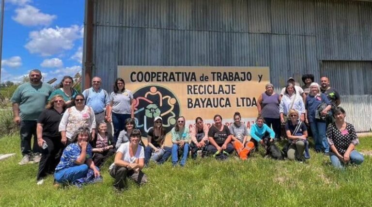 Destacan el trabajo comunitario en el reciclaje y desarrollo rural