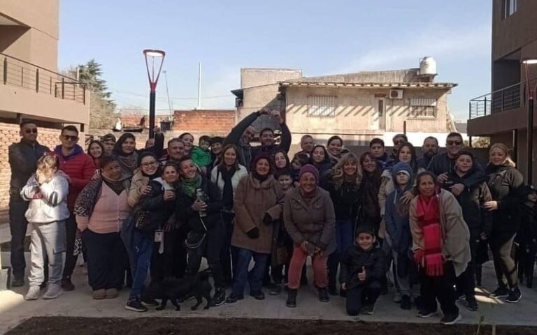 Construyeron 20 viviendas familiares tras 14 años de trabajo colectivo