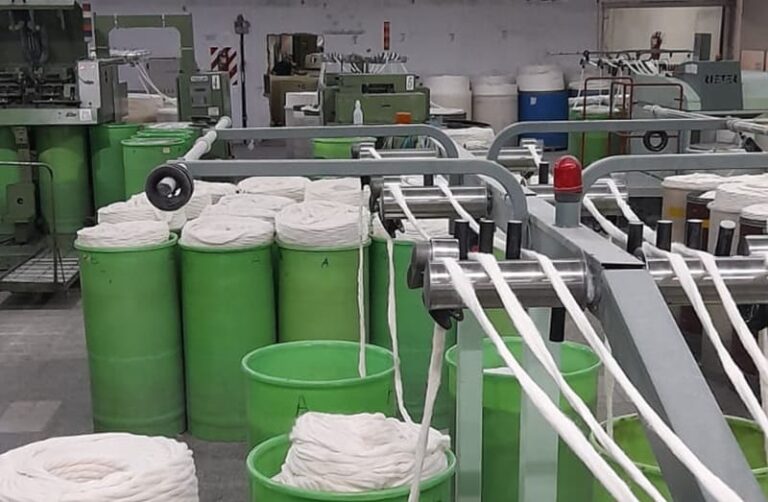 Fabrican pabilo para la industria y la artesanía