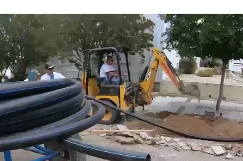 Renuevan la red de agua potable con más de sesenta años de antigüedad