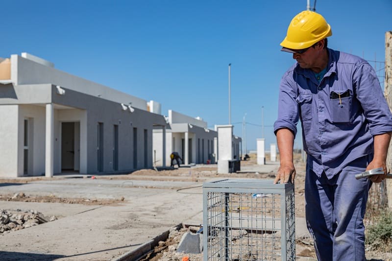 Construyen 50 viviendas con diseño energético eficiente