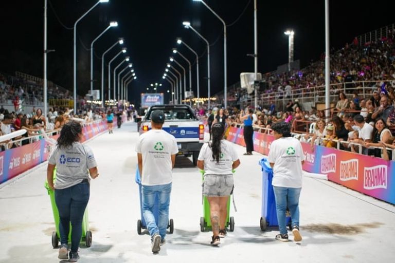 Fomentan el reciclado en los carnavales de Gualeguaychú
