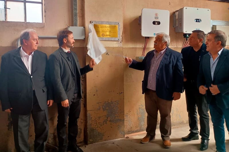 Inauguraron planta solar en la ex Usina de Concordia