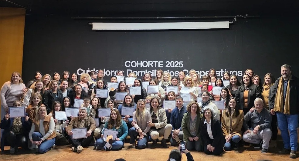Capacitaron a 55 cuidadores para atender nuevas demandas sociales