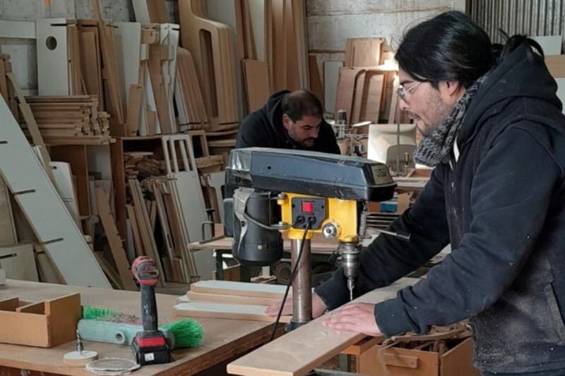 Envían muebles desarmados para facilitar su transporte
