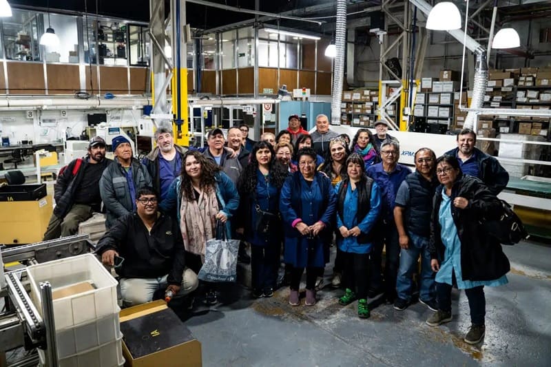 Incorporaron nuevas generaciones a la planta industrial