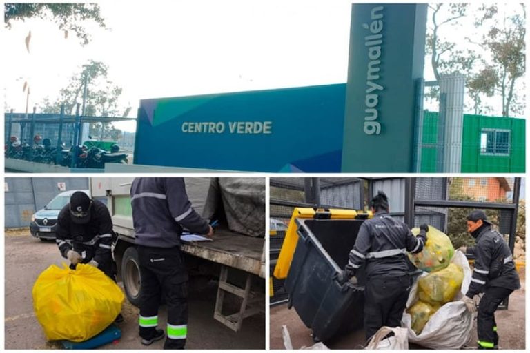 Trasladan materiales separados al Centro Verde de Guaymallén